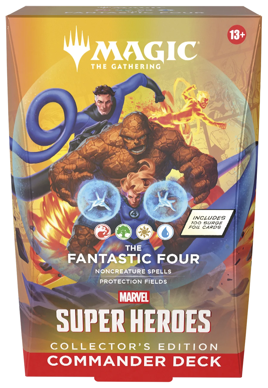 Magic en Ingles: Collector Commander Deck Fantastic Four - Marvel Super Heroes