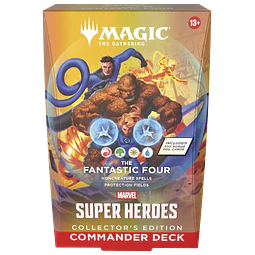 Magic en Ingles: Collector Commander Deck Fantastic Four - Marvel Super Heroes