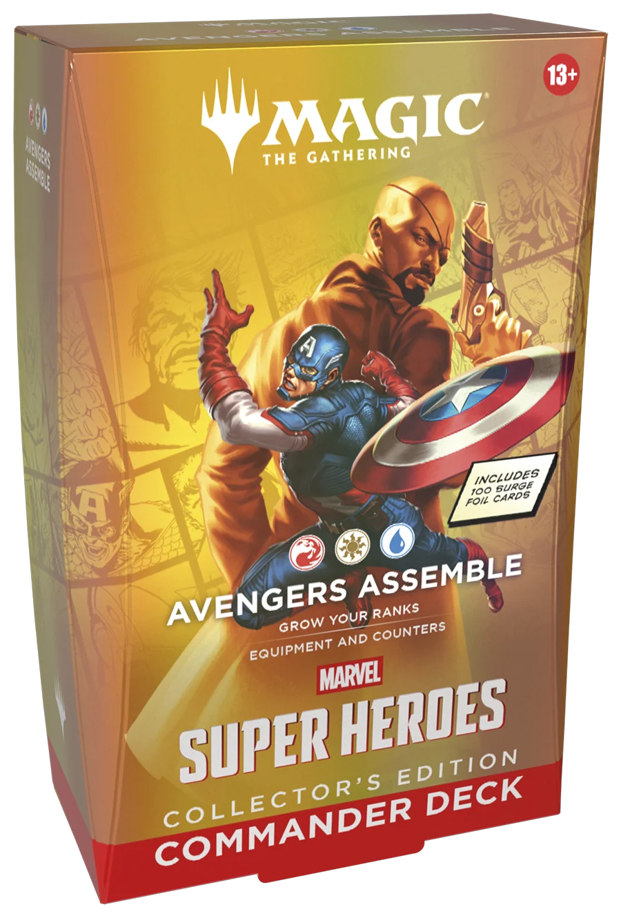 Magic en Ingles: Collector Commander Deck Avengers Assemble - Marvel Super Heroes