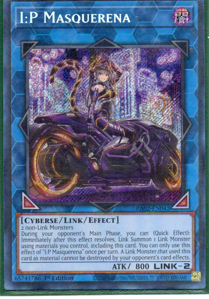 I:P Masquerena RA02-EN042 Secret rare