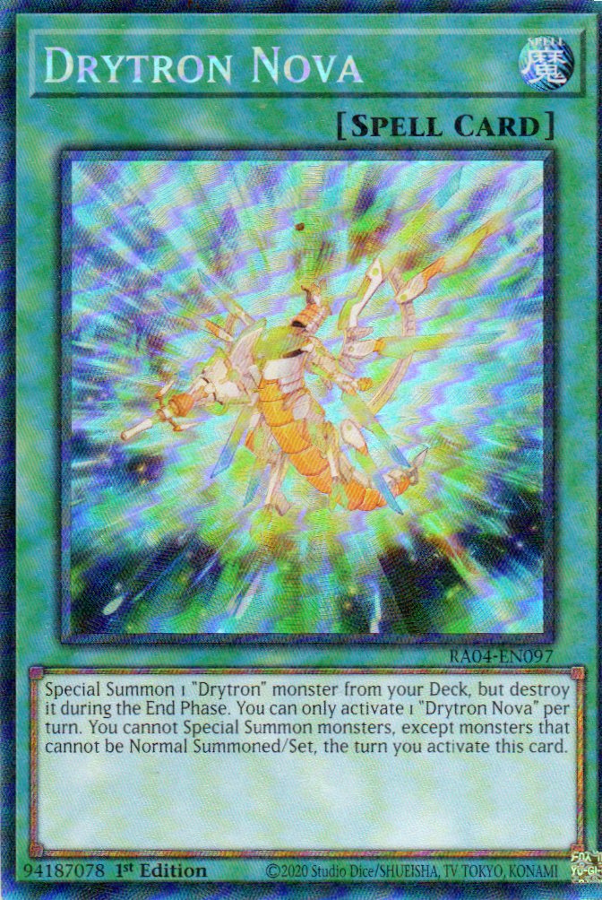 Drytron Nova RA04-EN097 Collector rare