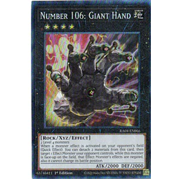 Number 106:Giant Hand RA04-EN066 Collector rare