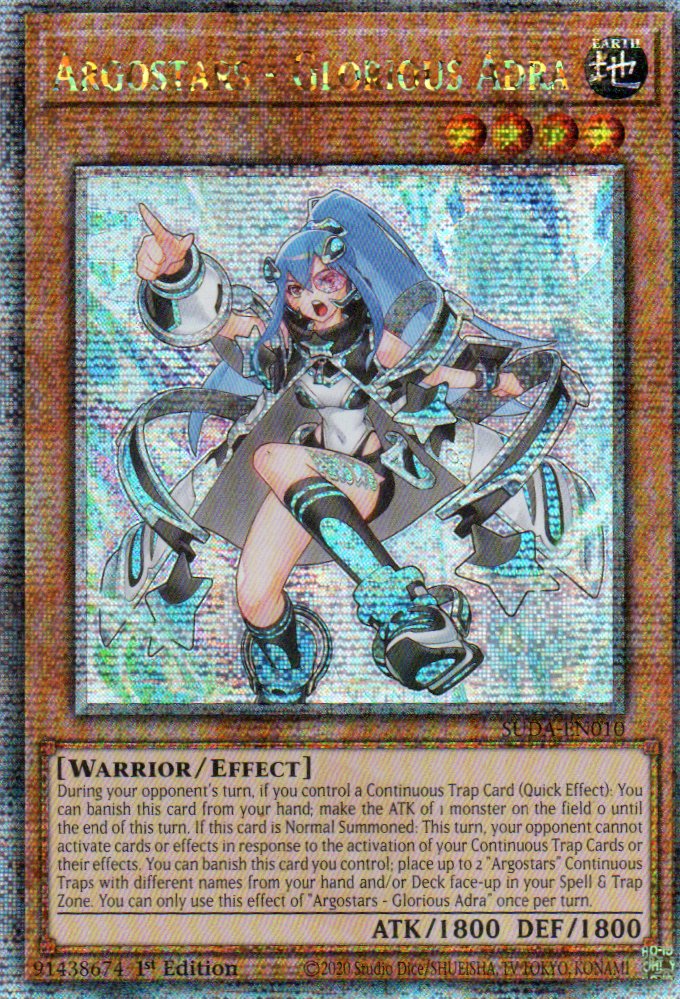 Argostars - Glorious Adra SUDA-EN010 Quarter rare