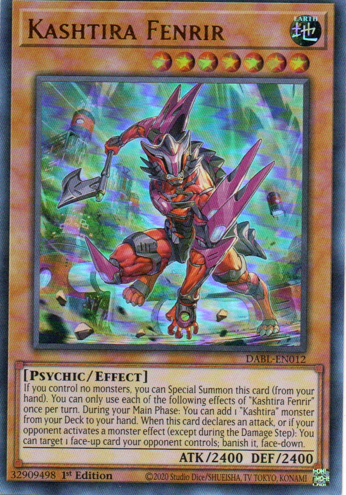 Kashtira Fenrir DABL-EN012 Ultra rare