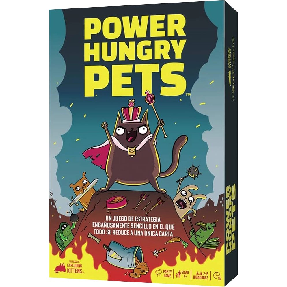 Power Hungry Pets - Juego de Cartas
