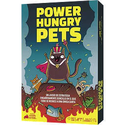 Power Hungry Pets - Juego de Cartas