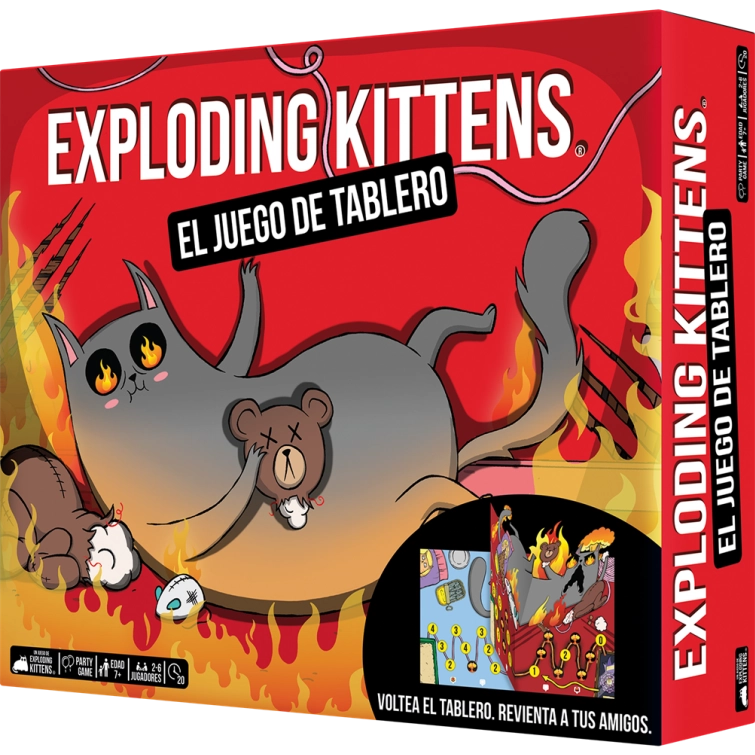 Exploding Kittens: El Juego de Tablero