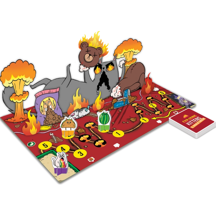 Exploding Kittens: El Juego de Tablero