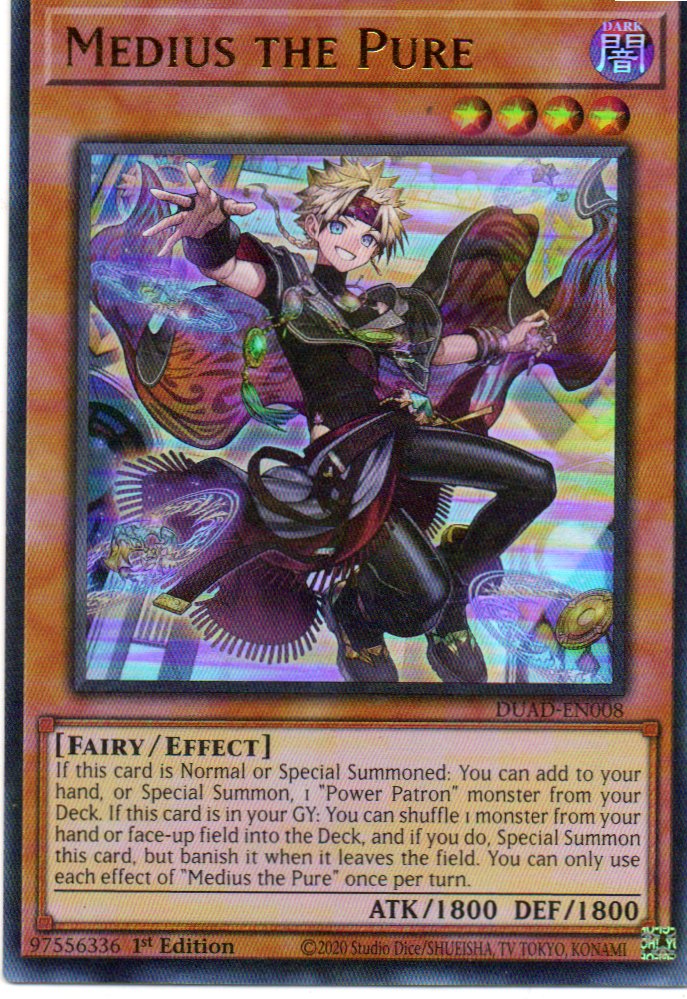 Medius the Pure DUAD-EN008 Ultra rare