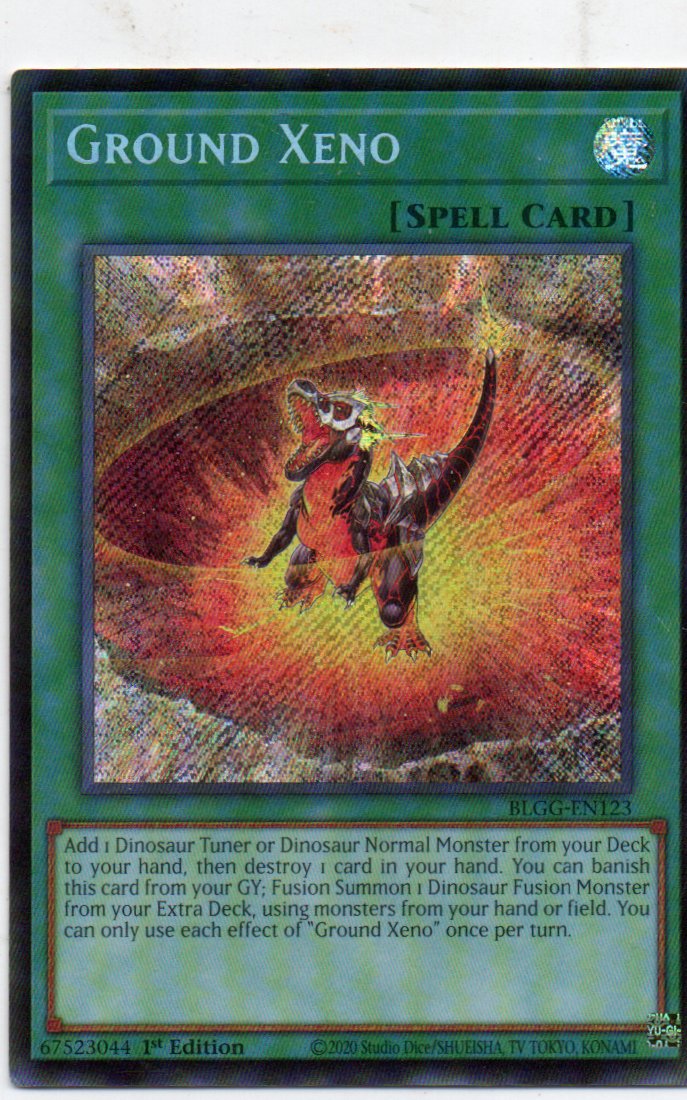 Ground Xeno BLGG-EN123 Secret rare
