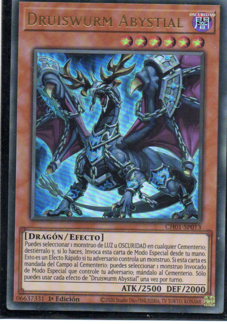 Druiswurm Abystial CH01-SP013 Ultra rare