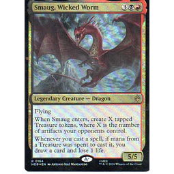 Smaug, Wicked Worm HOB 164 Rare foil