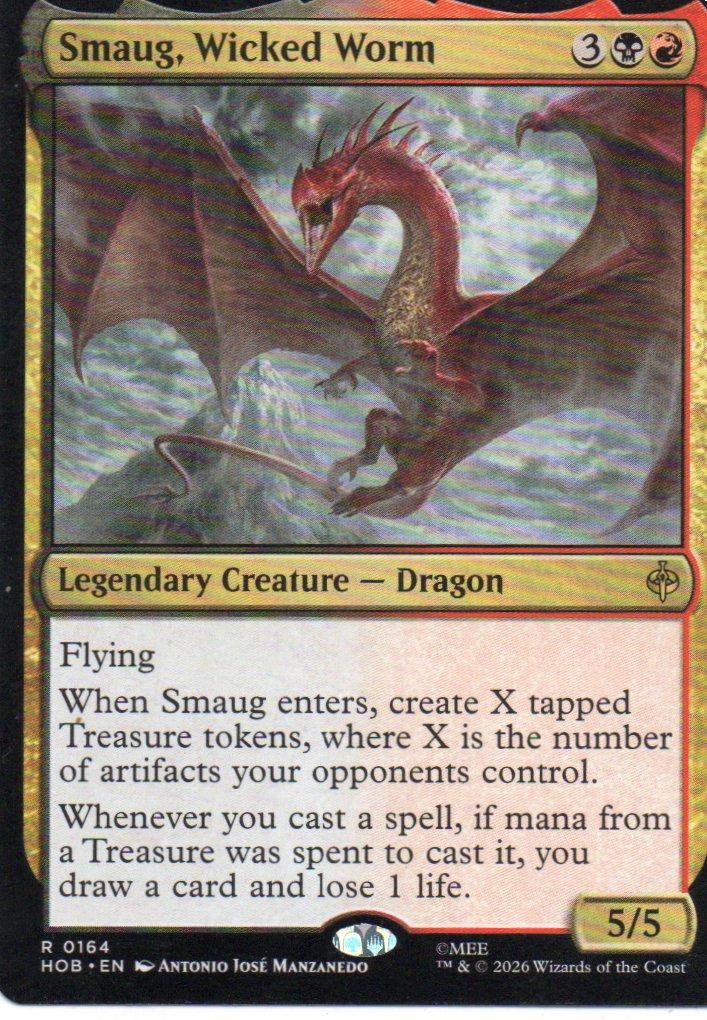Smaug, Wicked Worm HOB 164 Rare