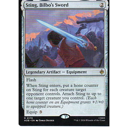 Sting, Bilbo's Sword HOB 178 Rare