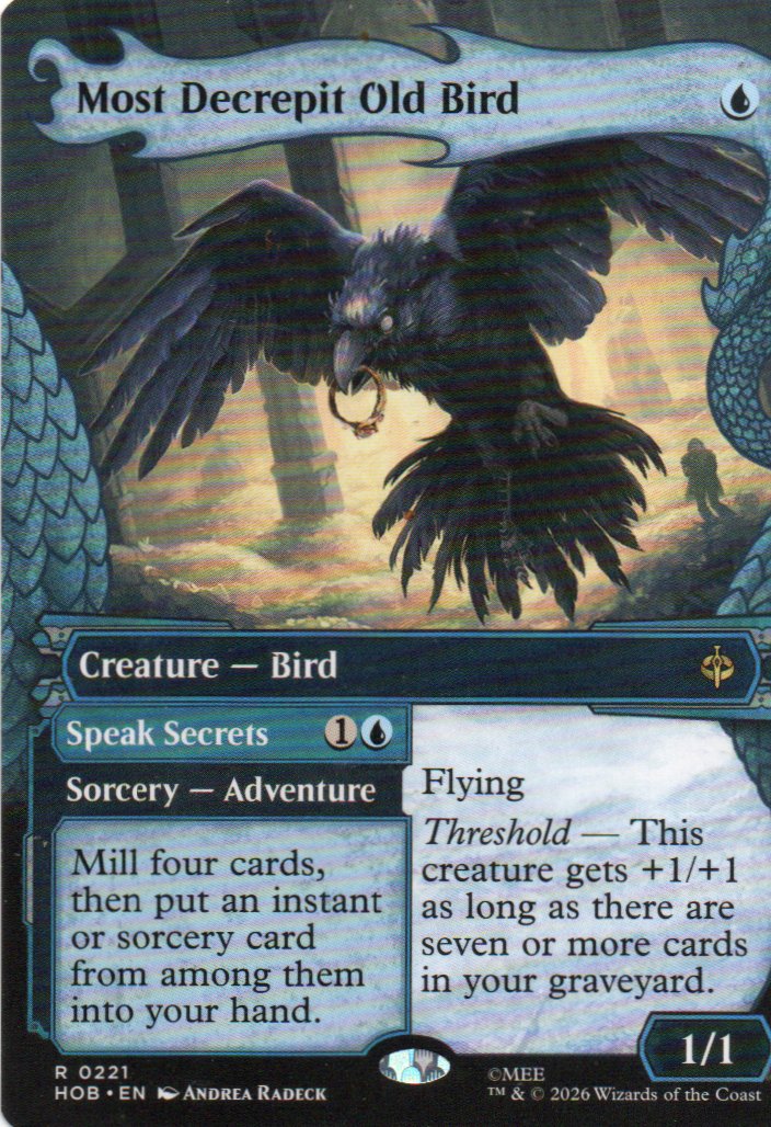 Most Decrepit Old Bird HOB 221 Rare