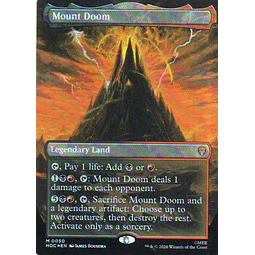 Mount Doom HOC 050 Mythic foil rare