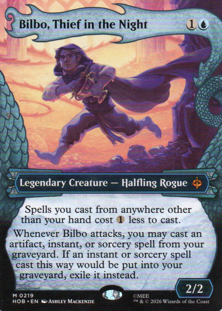 Bilbo, Thief in the Night HOB 219 Mythic rare