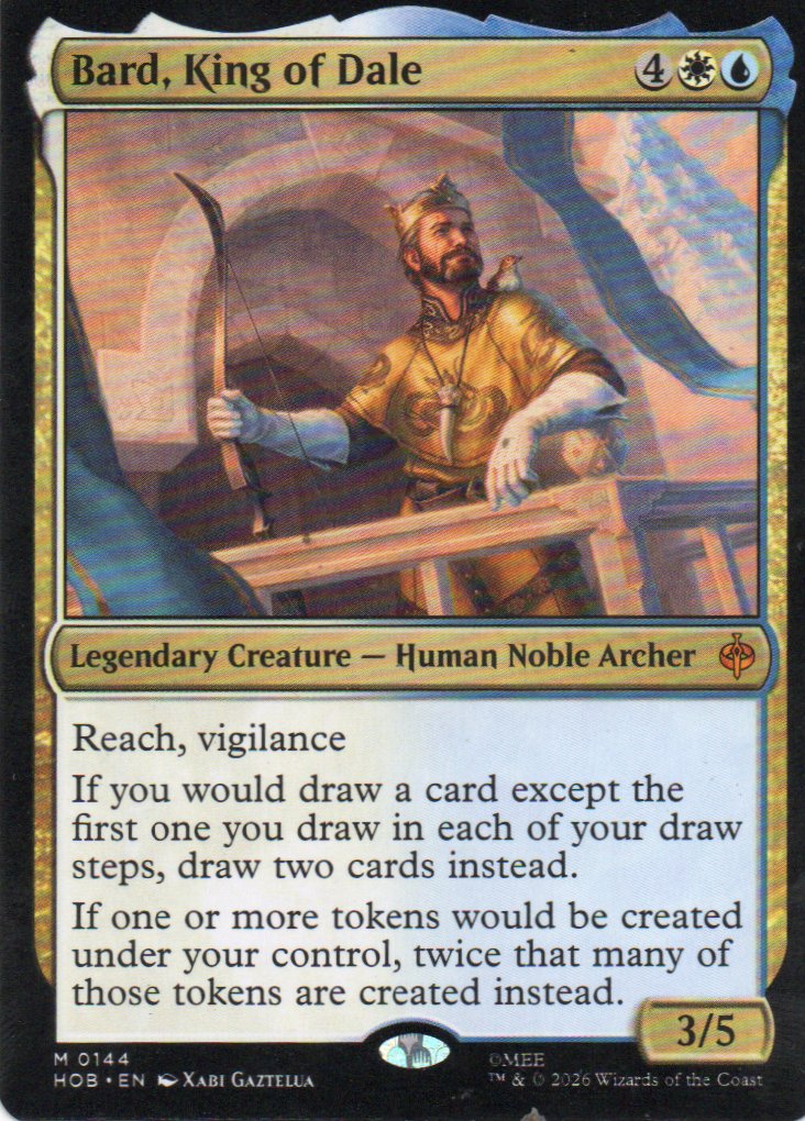 Bard, King of Dale HOB 144 Mythic rare