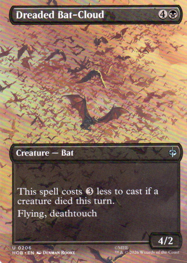 Dreaded Bat-Cloud HOB 206 Uncommun