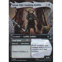 Great Ugly-Looking Goblin HOB 223 Uncommun foil
