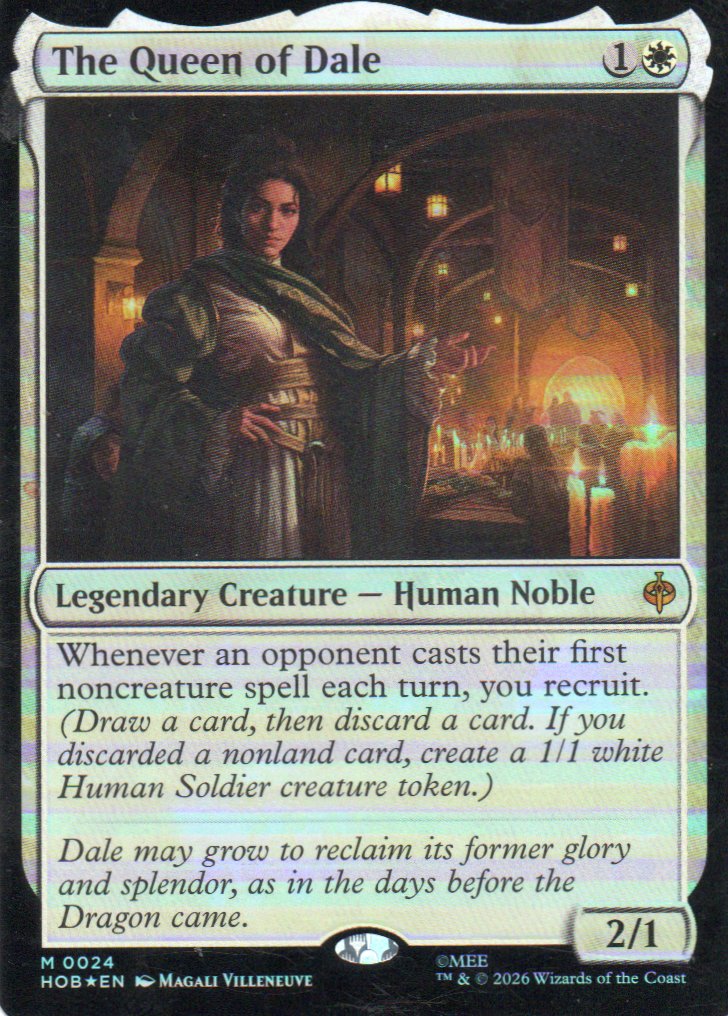 The Queen of Dale HOB 024 Mythic foil rare