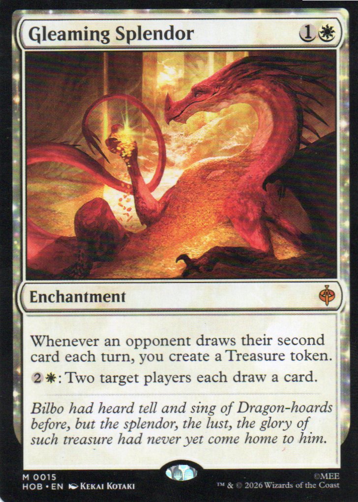 Gleaming Splendor HOB 015 Mythic rare