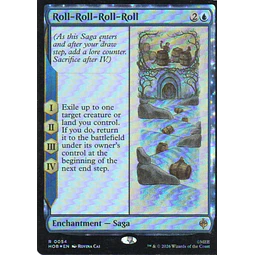Roll-Roll-Roll-Roll HOB 054 Rare foil