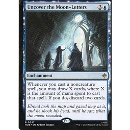 Uncover the Moon-Letters HOB 057 Rare