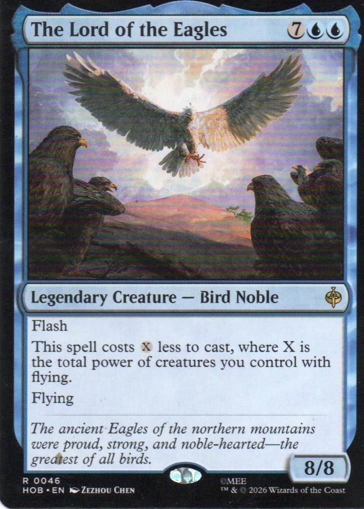 The Lord of the Eagles HOB 046 Rare