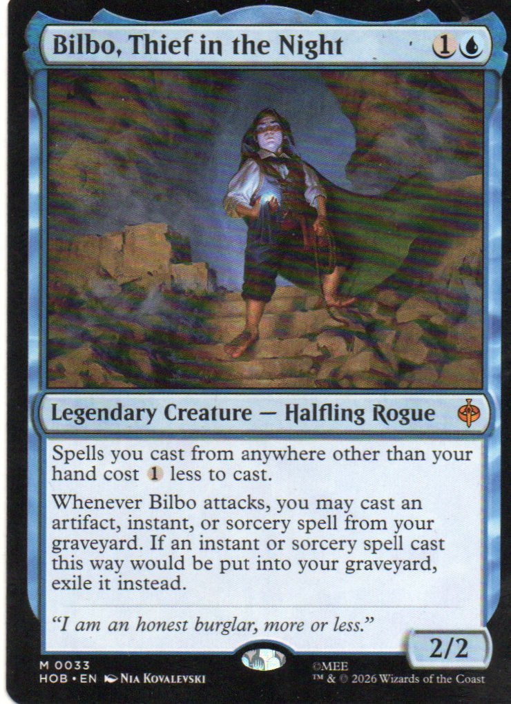 Bilbo, Thief in the Night HOB 033 Mythic rare