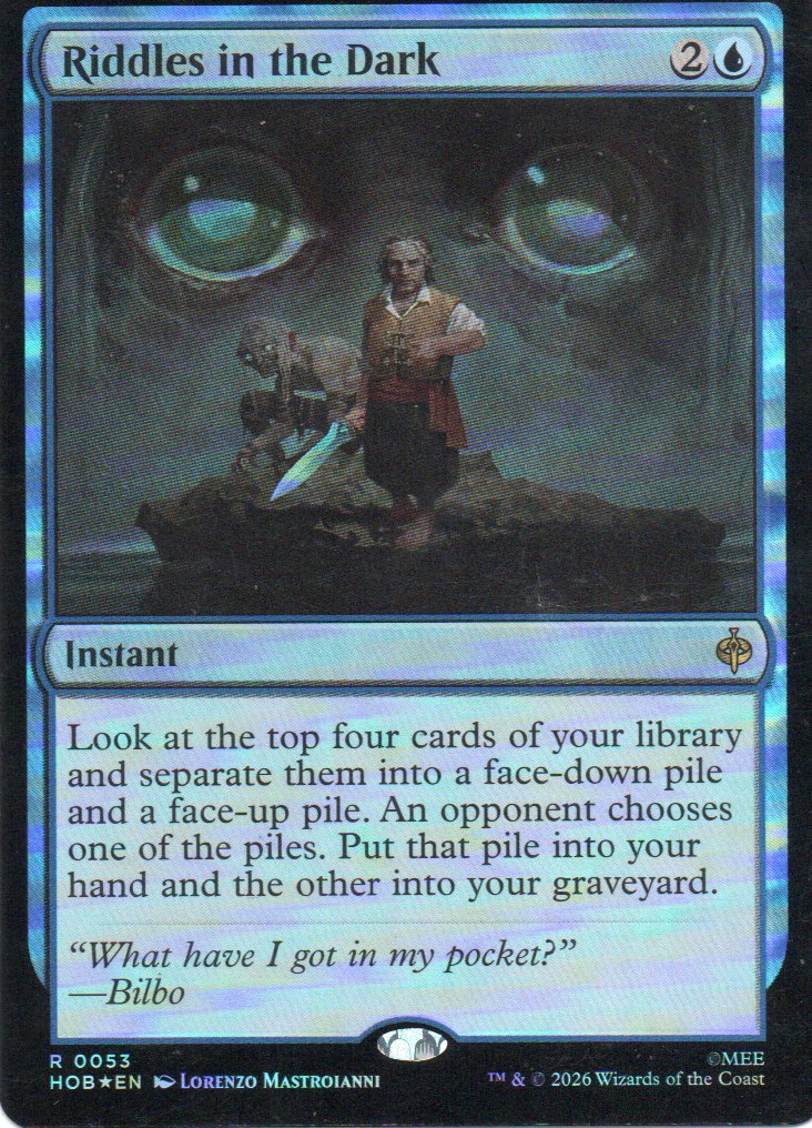 Riddles in the Dark HOB 053 Rare foil