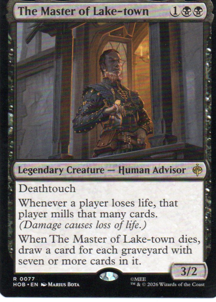 The Master of Lake-Town HOB 077 Rare