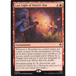 Last Light of During's Day HOB 103 Rare