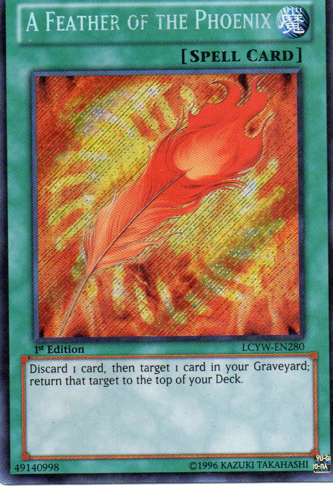 A Feather of the Phoenix LCYW-EN280 Secret rare