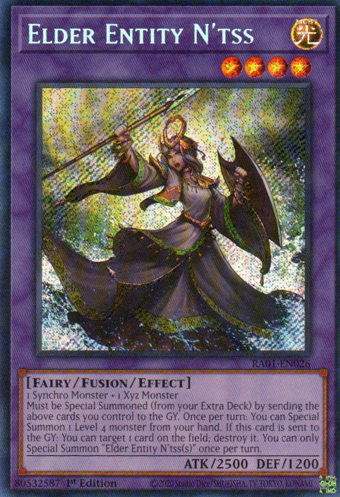 Elder Entity N'tss RA01-EN026 Secret rare