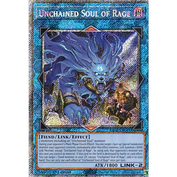 Unchained Soul of Rage RA02-EN041 Platinum rare
