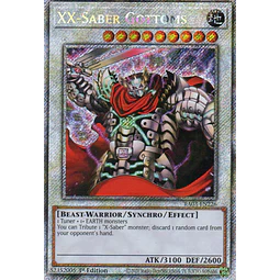 XX-Saber Gottoms RA03-EN226 Platinum rare