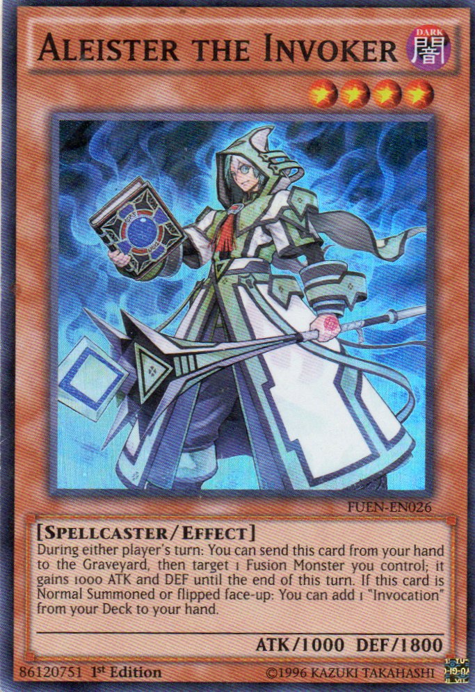 Aleister the Invoker FUEN-EN026 Super rare
