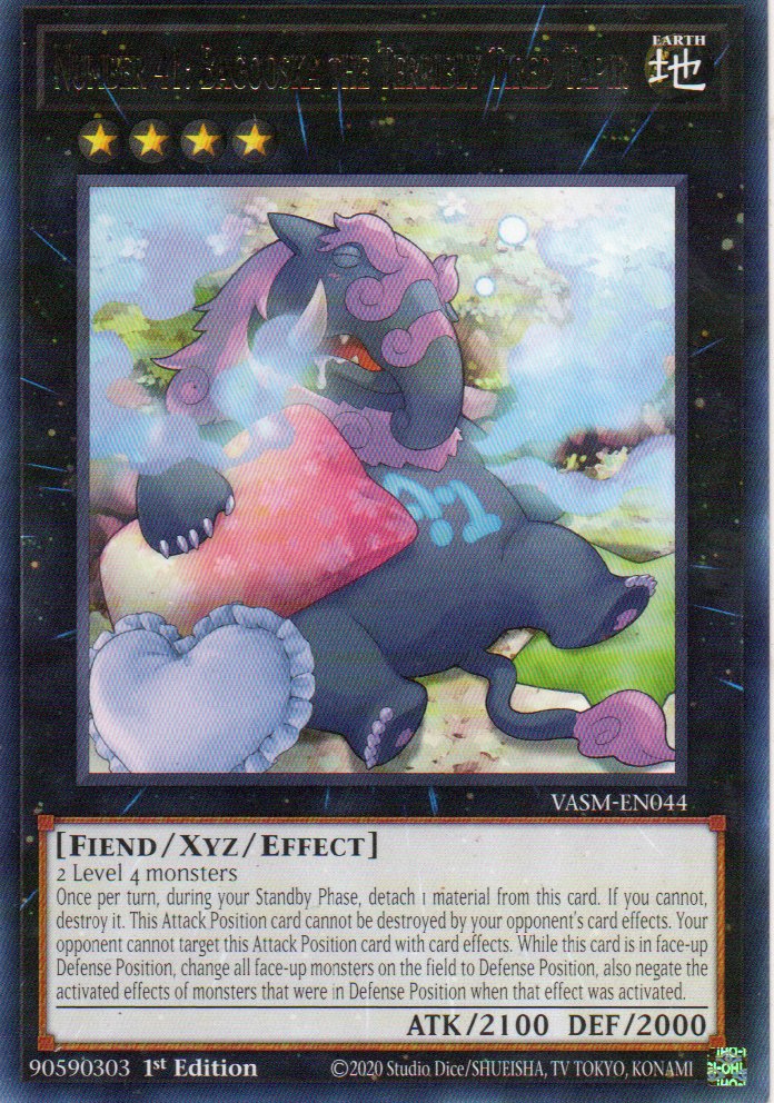 Number 41: Bagooska the Terribly Tired Tapir VASM-EN044 Rare