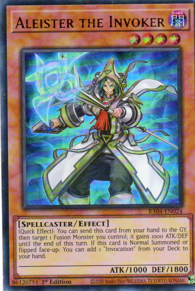 Aleister the Invoker RA04-EN024 Ultra rare