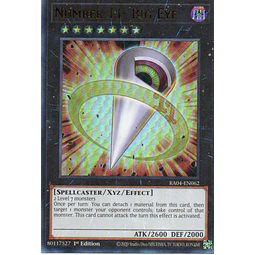 Number 11: Big Eye RA04-EN062 Ultra rare