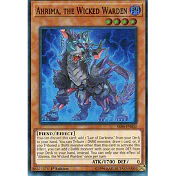 Ahrima, the Wicked Warden SR06-EN002 Super rare