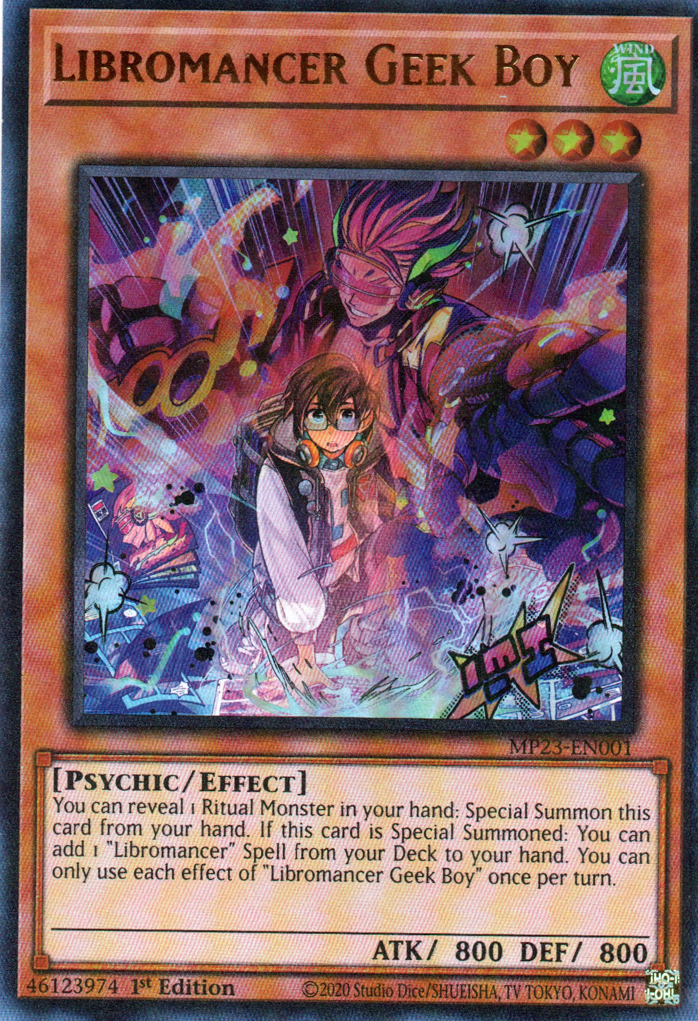 Libromancer Geek Boy MP23-EN001 Ultra rare