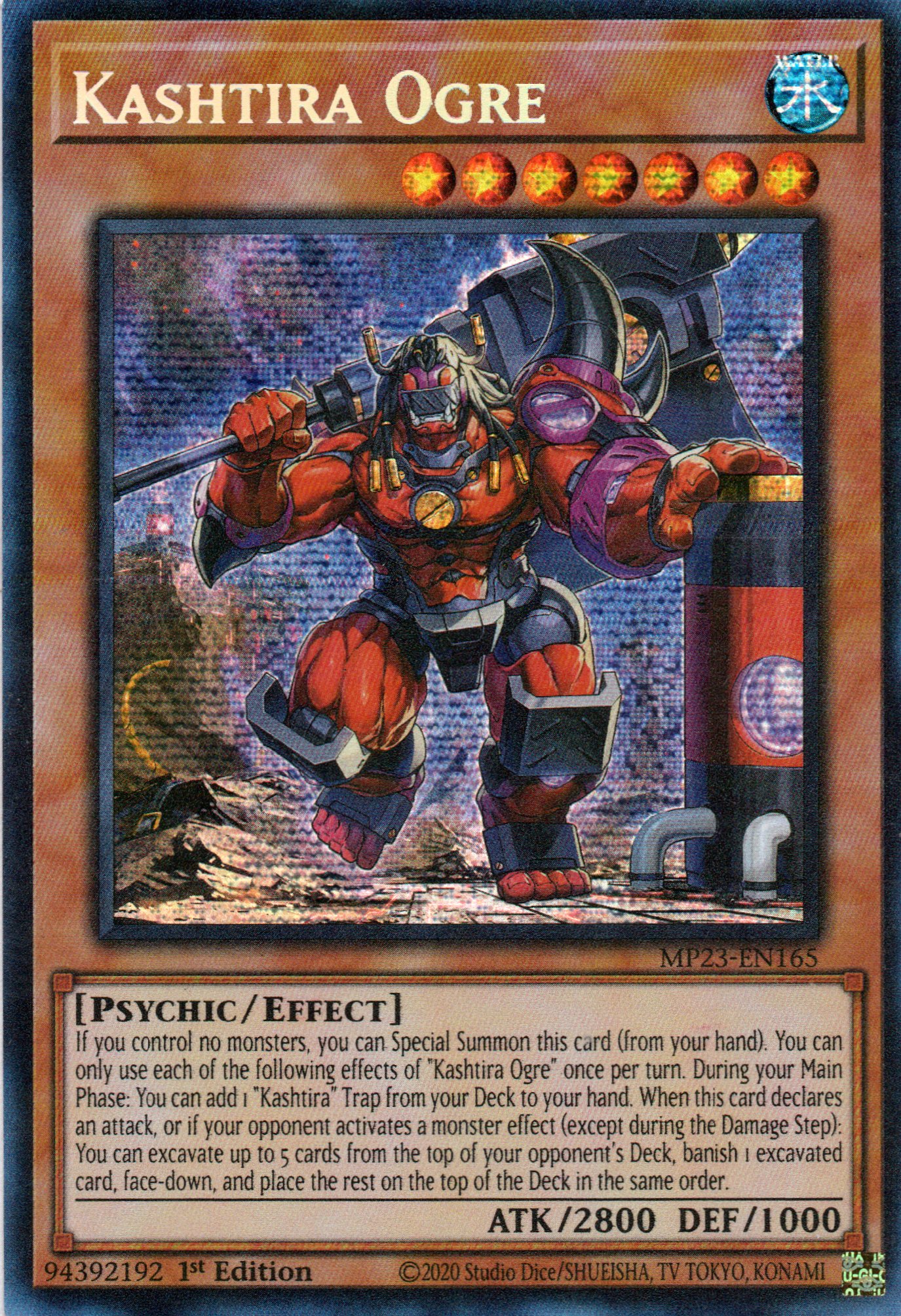 Kashtira Ogre MP23-EN165 Secret rare