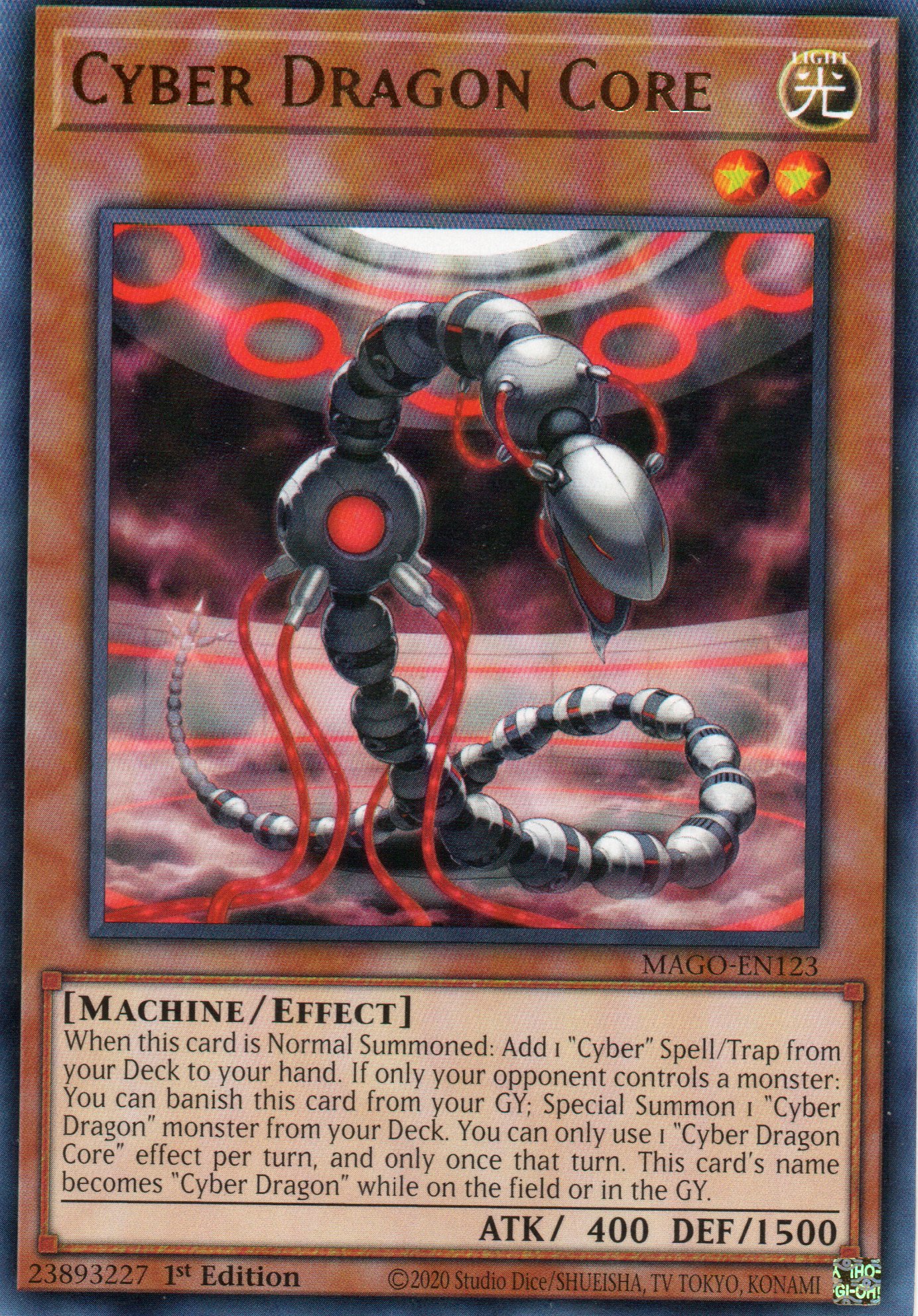 Cyber Dragon Core MAGO-EN123 Rare