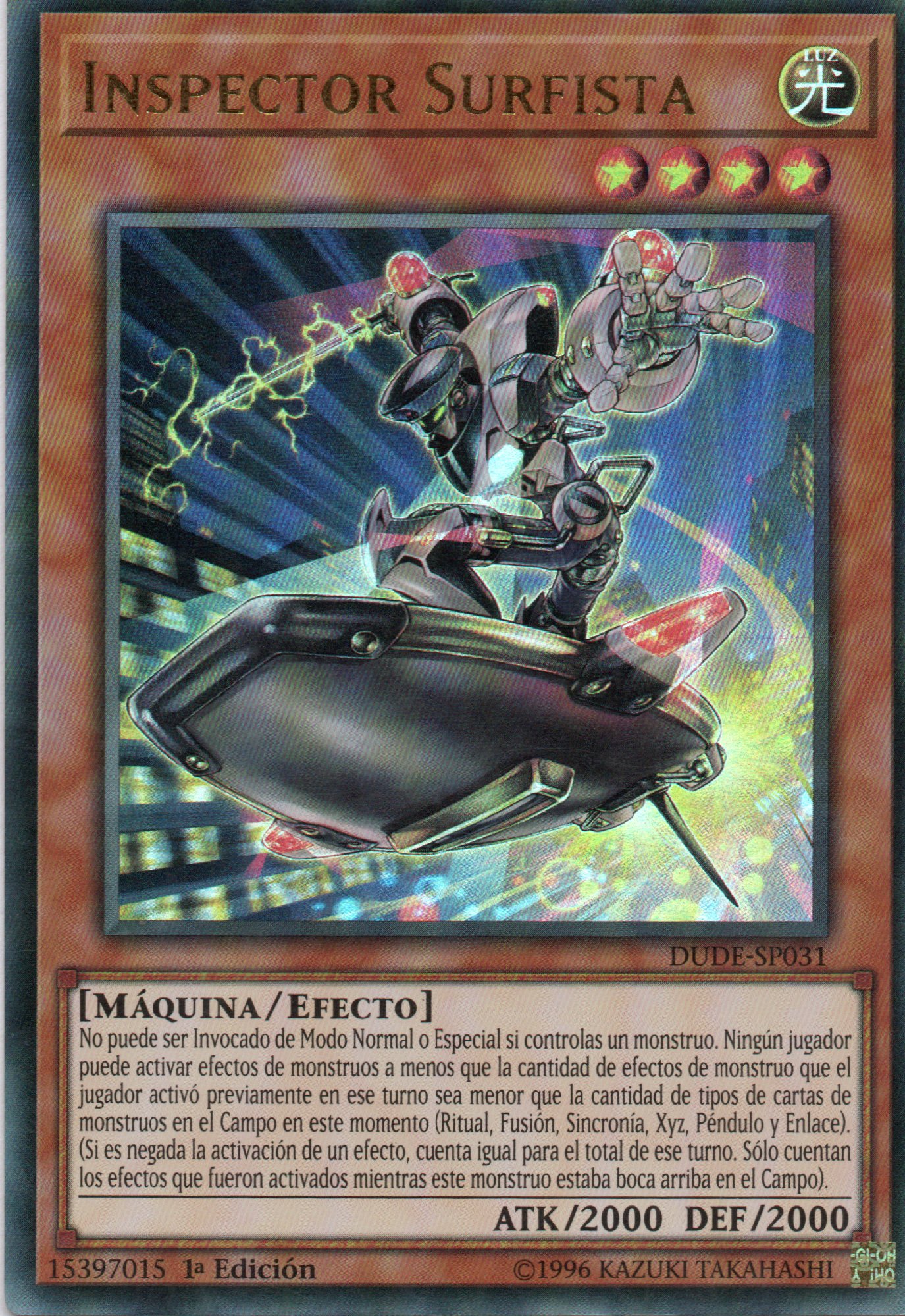 Inspector Surfista DUDE-SP031 Ultra rare