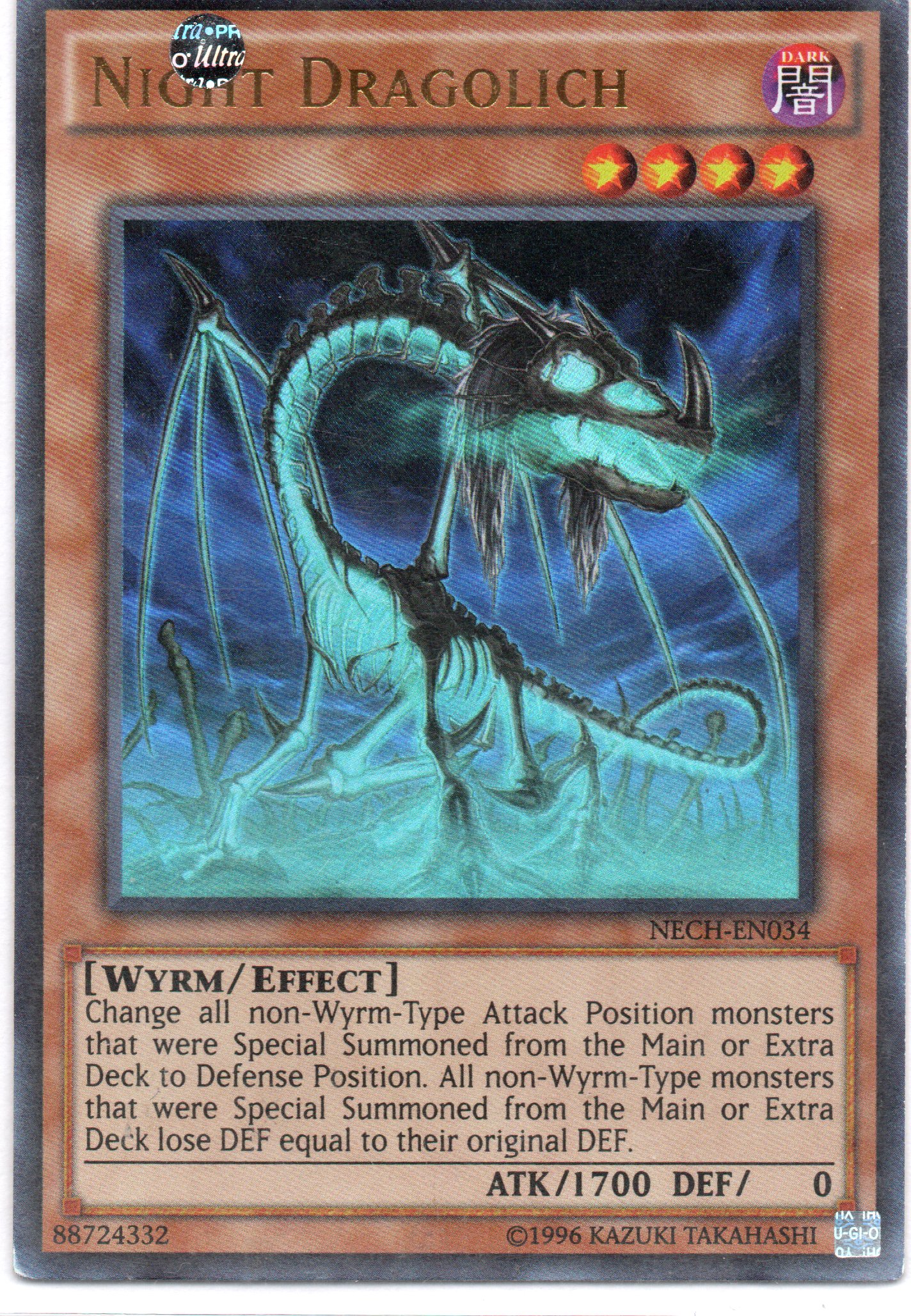 Night Dragolich NECH-EN034 Ultra rare