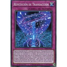 Repeticion de Transaccion RA04-SP105 Super rare