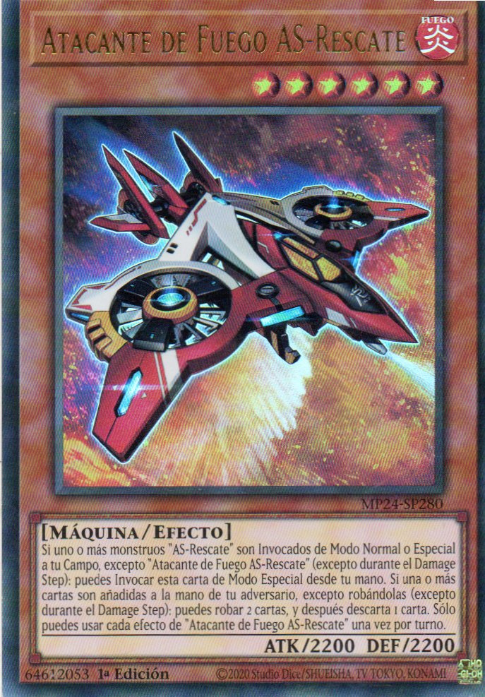 Atacante de Fuego AS-Rescate MP24-SP280 Ultra rare