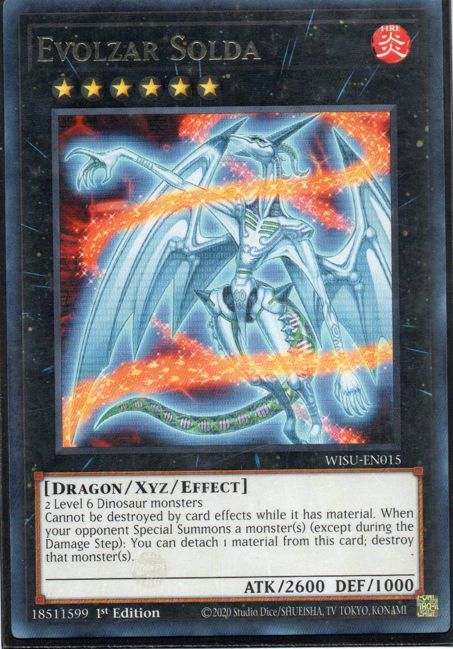 Evolzar Solda WISU-EN015 Rare